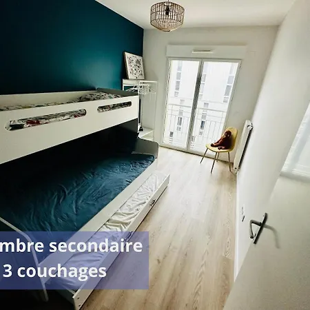Apartment Chic & Cosy - Private Parking - Between Paris & Disneyland - 5min Trainstation, Big Mall *