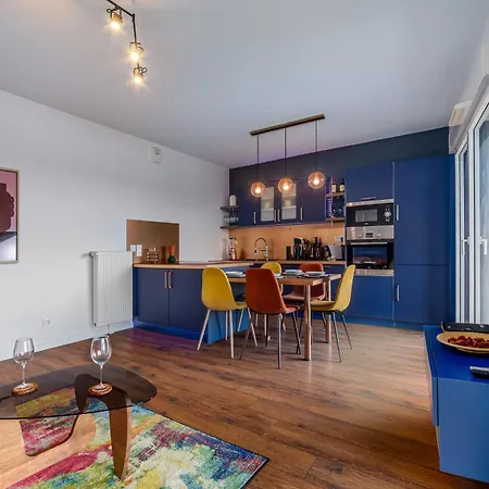 Apartmán Le Cocon Familial Entre Paris Et Disney Avec Balcon Et Parking Noisy-le-Grand